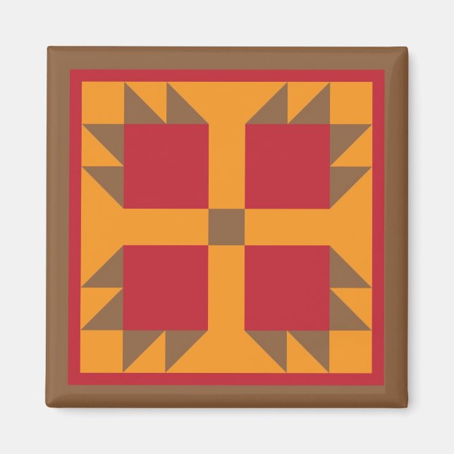 Magnet - Bärenpfähle (Herbstfarben) (Vorne)