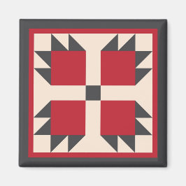 Magnet - Bearcat Quilt Square