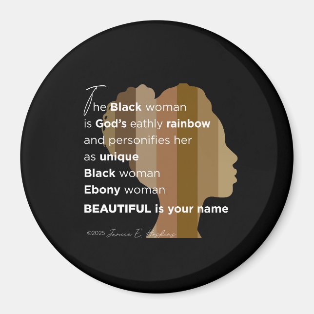 Magnet Beautiful is your name (Vorne)