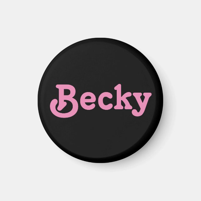 Magnet Becky (Vorne)