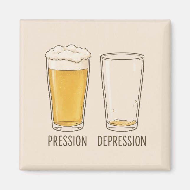 Magnet Bier vom Fass (Vorne)