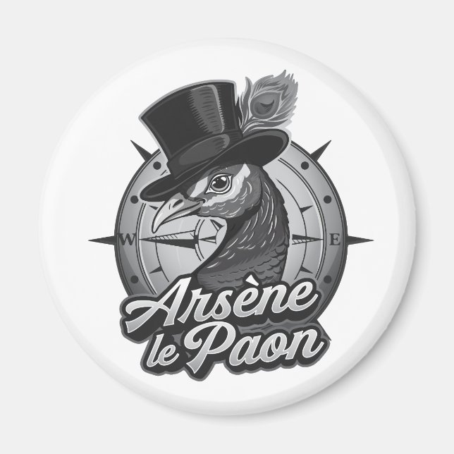 Magnet "Black & White" (Vorne)