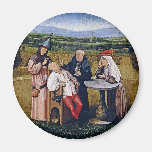 Magnet: Bosch - Ausreißender Stein des Wahnsinns Magnet (Vorne)
