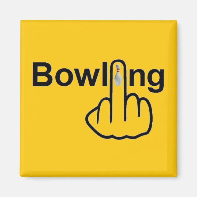 Magnet Bowling Gedreht (Vorne)