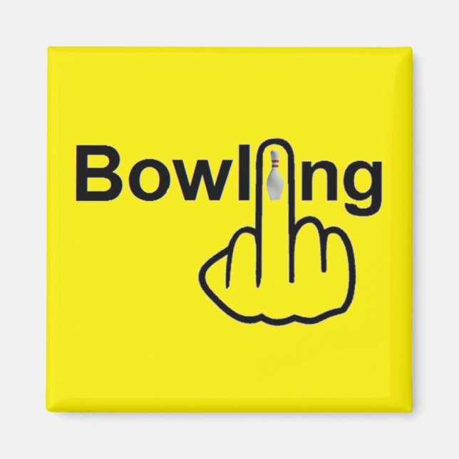 Magnet Bowling Gedreht (Vorne)