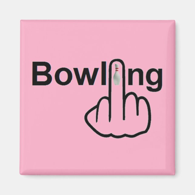 Magnet Bowling Gedreht (Vorne)