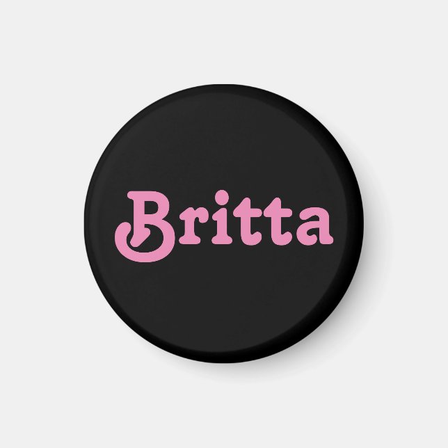 Magnet Britta (Vorne)