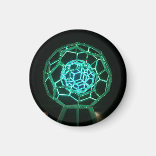 Magnet Buckyball Skulptur-#3