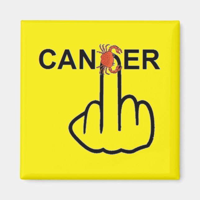 Magnet Cancer Gedreht (Vorne)
