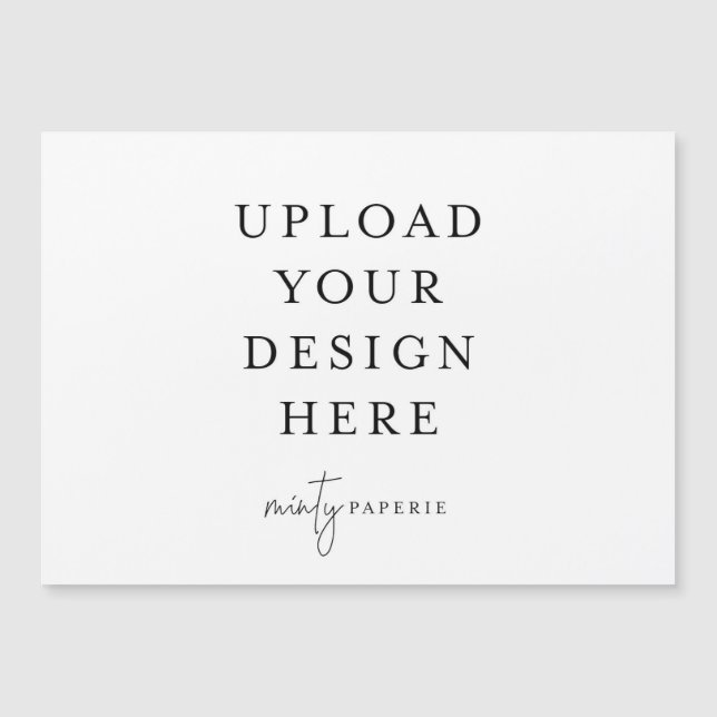 Magnet Card 5" x 7" Landschaft (Vorderseite)