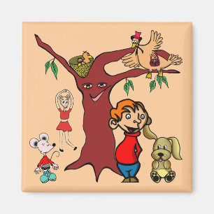 Magnet "Cartoonkunst "