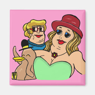 Magnet "Cartoonkunst "