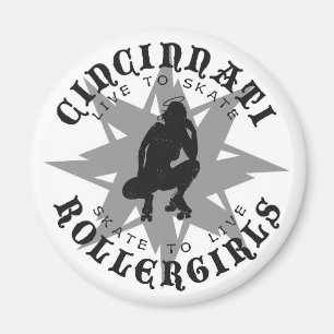 Magnet Cincinnatis Rollergirls