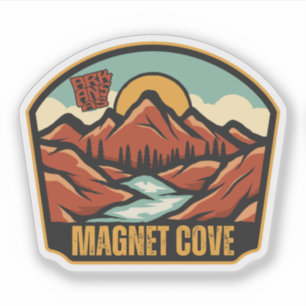 Magnet Cove, Arkansas Aufkleber