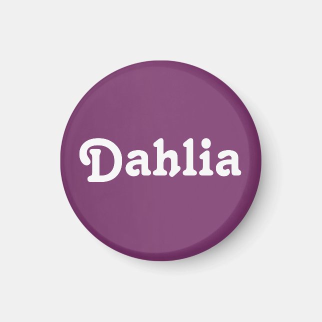 Magnet Dahlia (Vorne)