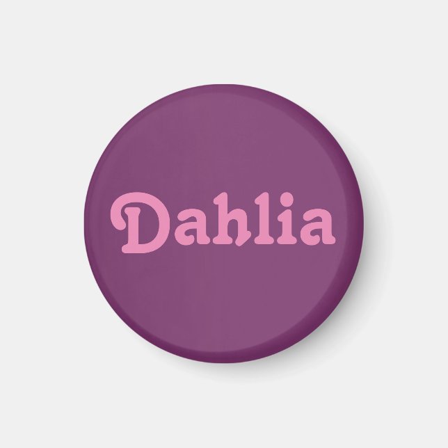 Magnet Dahlia (Vorne)
