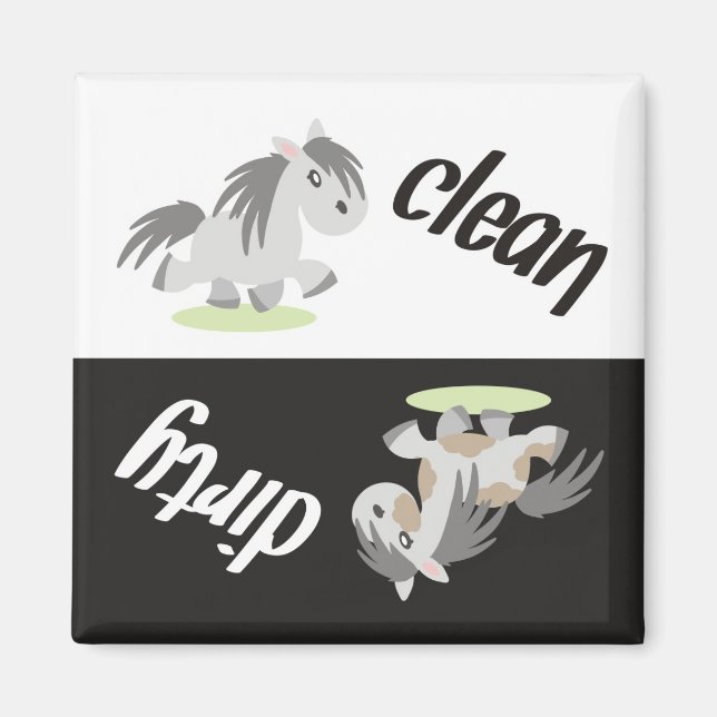 Magnet der Geschirrspüler: Pony Nuts (Vorne)