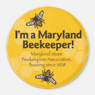 Magnet der Maryland Staat Beekeeping Association