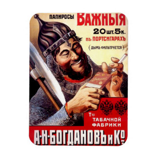 Magnet der russischen Zigaretten