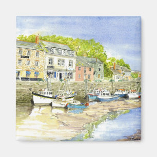 Magnet "der schlammigen Unterseiten-(Padstow)"