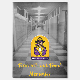 Magnet des alten Granbury High School Hallway
