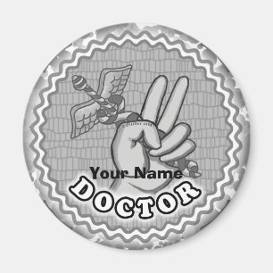 Magnet des Caduceus Peace Doctor