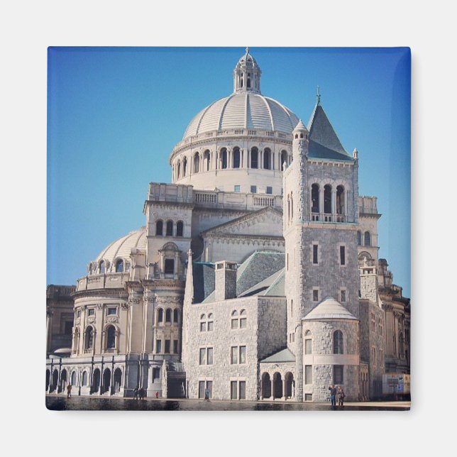 Magnet des Christlichen Wissenschaftszentrums Bost (Vorne)