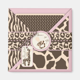 Magnet des Safari-Mädchen-TY