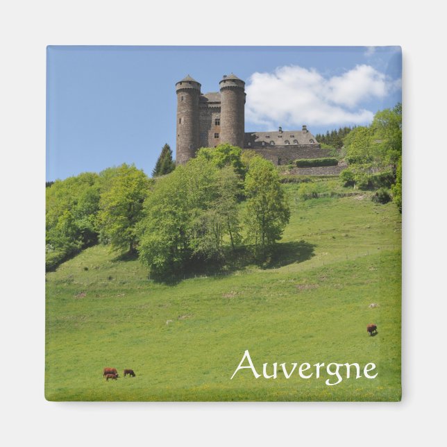 Magnet des Schlosses Auvergne (Vorne)