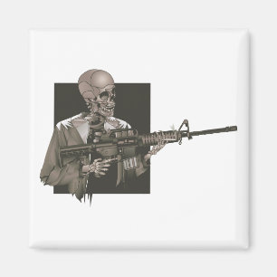 Magnet des Skelett-AR-15