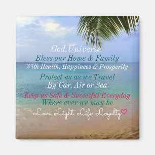 Magnet des Strand- segnen unser Zuhause u.