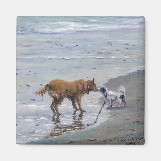 Magnet "Doggy Kisses" (Vorne)