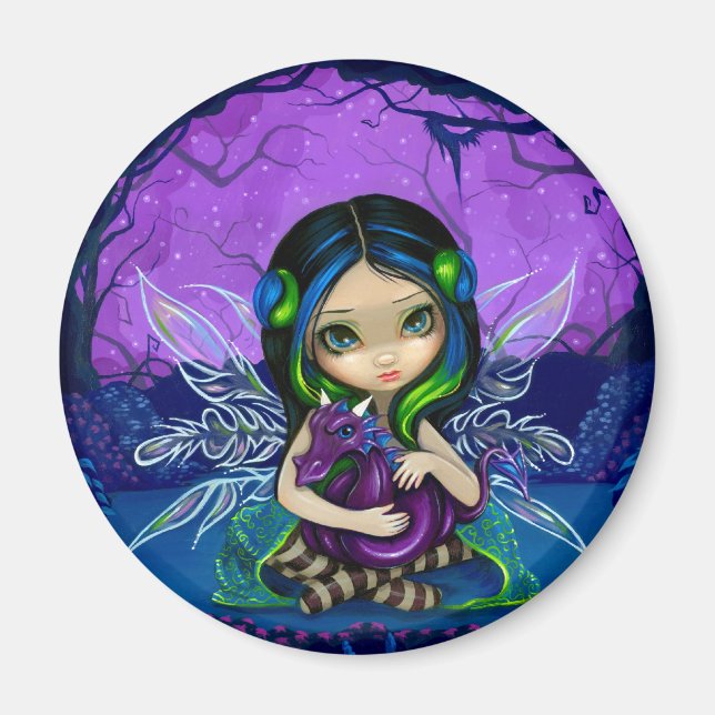 Magnet "Dragonling Garden II" (Vorne)