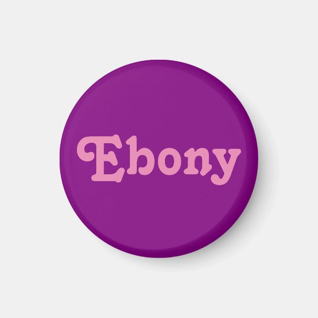 Magnet Ebony (Vorne)