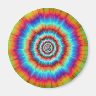 Magnet-Explosion in Blau und Orange Magnet