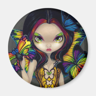 Magnet "Fairy with a Butterfly Mask"