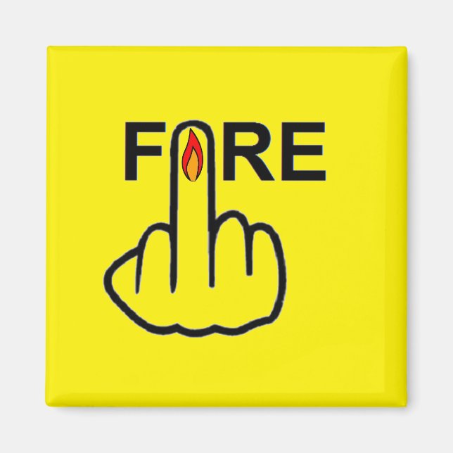 Magnet Fire Gedreht (Vorne)