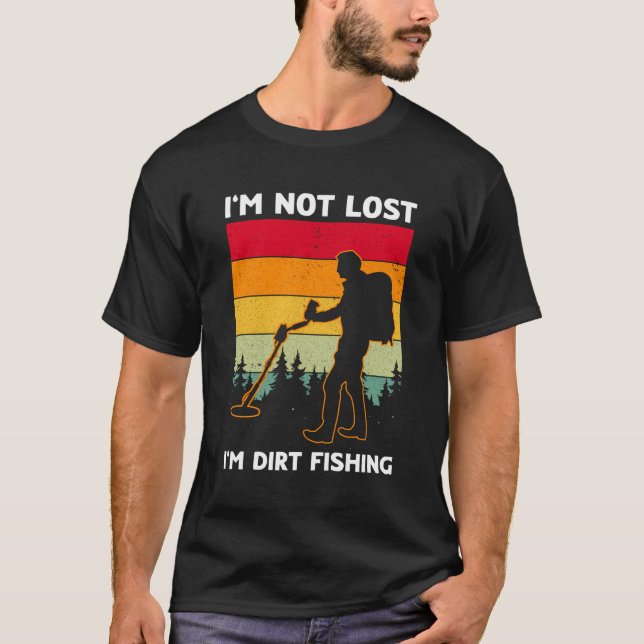 Magnet Fisher Tools Metal Detectoris Essentials D T-Shirt (Vorderseite)