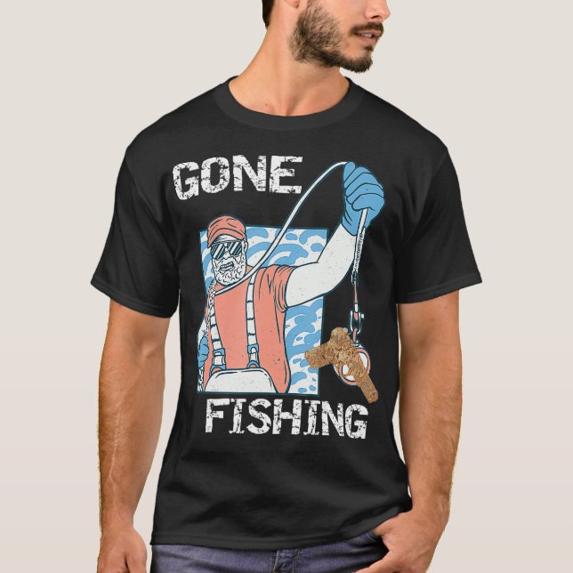 Magnet Fishing Designs Funny Magnet Fishing  T-Shirt (Vorderseite)