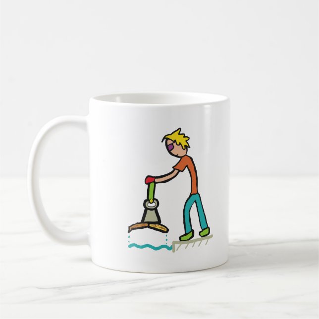 Magnet Fishing Kaffeetasse (Links)