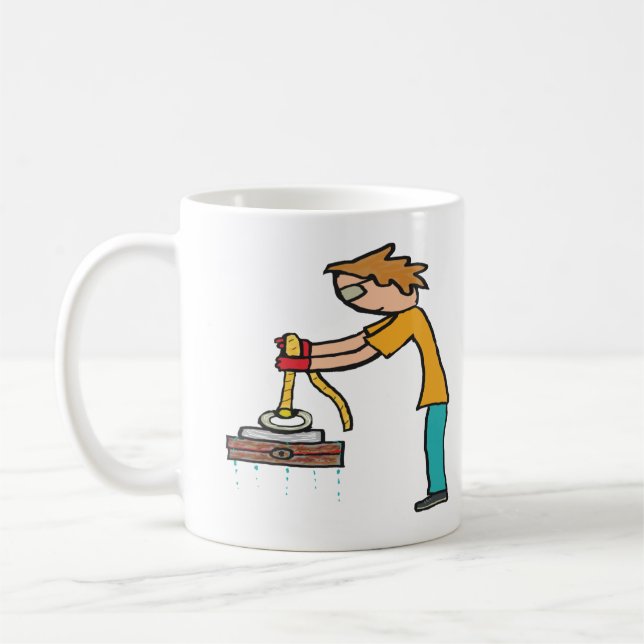 Magnet Fishing Kaffeetasse (Links)