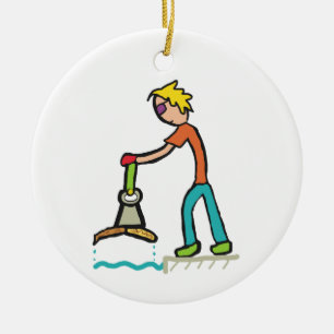 Magnet Fishing Keramik Ornament