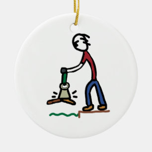 Magnet Fishing Keramik Ornament