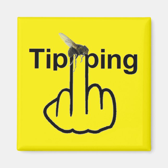 Magnet Fly Tipping Gedreht (Vorne)