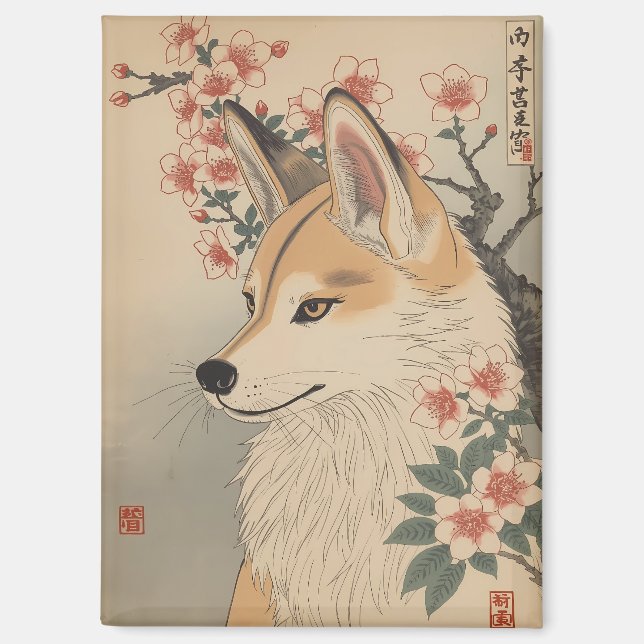 Magnet Fuchs Japan (Vorderseite)