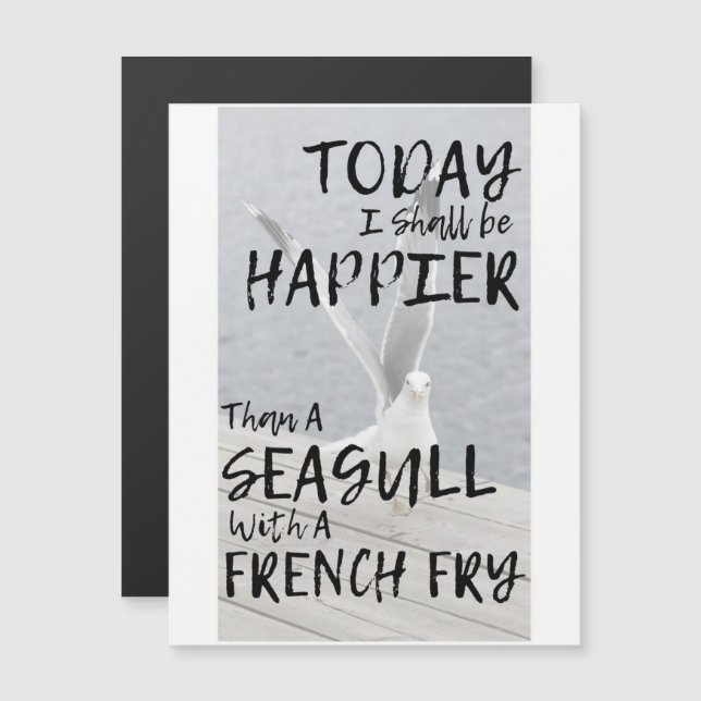 Magnet Funny Seagull (Vorne/Hinten)
