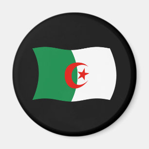 Magnet für algerische Flagge