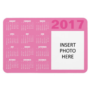 Magnet für benutzerdefinierte Fotos 2017 - Pinks