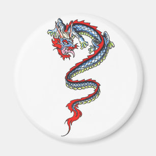 Magnet für Coolen Orientalischer Drache