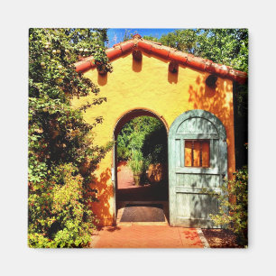 Magnet für den Southwestern Garden Arched Door Squ